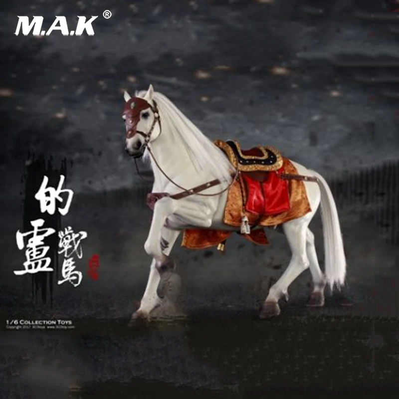 1/6 три царства Liu Bei военный конь древняя фигурка животного, модель игрушки для 1" экшен-фигурки дисплей выставка показывает коллекции