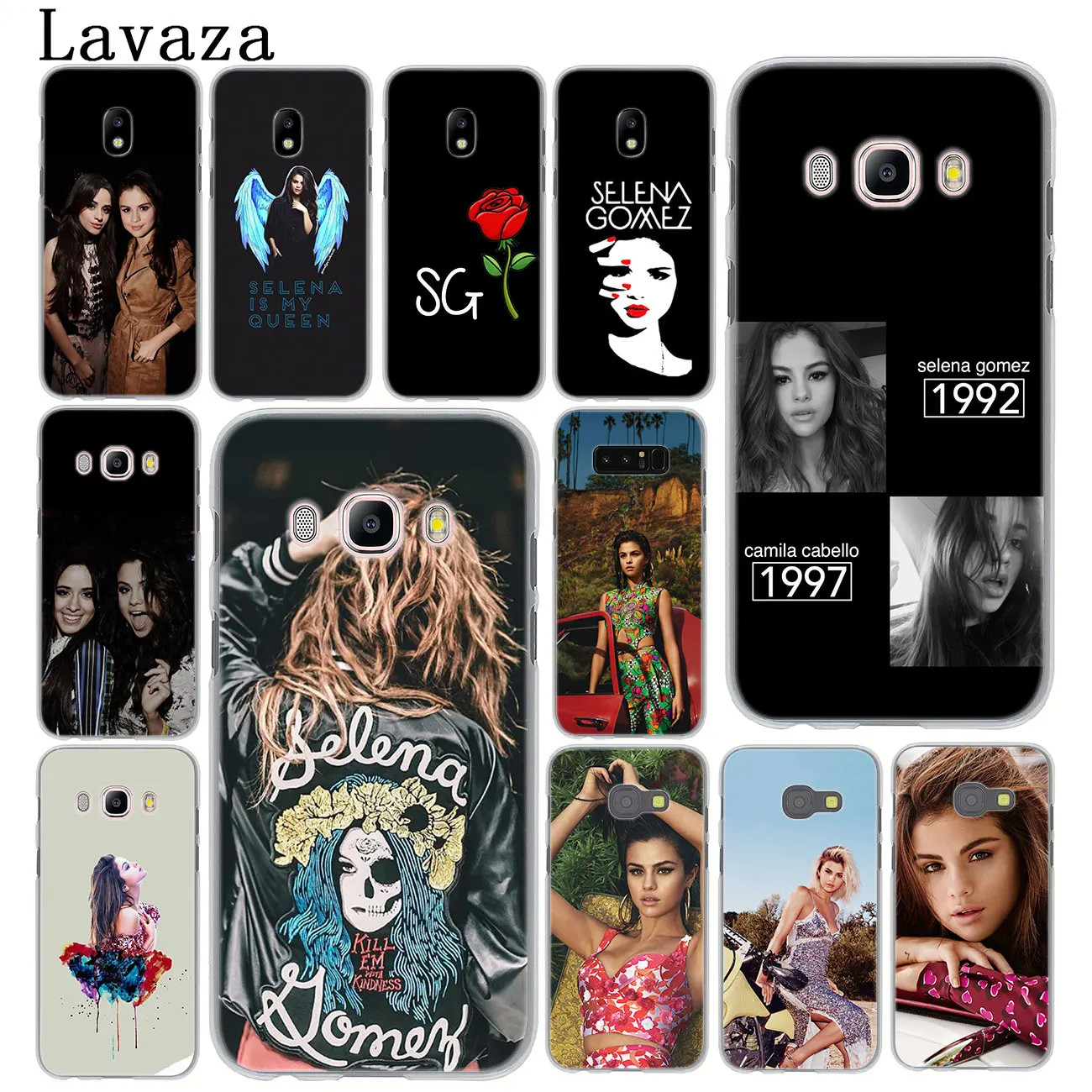 Твердый чехол для телефона Lavaza sexy Selena Gomez Samsung Galaxy J8 J7 Duo J4 J5 J6 Plus 2018 2017 2016 J2 J3 Prime