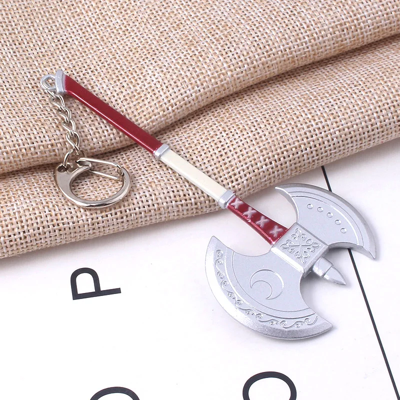 日本のゲームペルソナ5 P5春奥村斧キーホルダーalitaダマスカスナイフキーチェーンジュエリー Aliexpress Jewelry Accessories