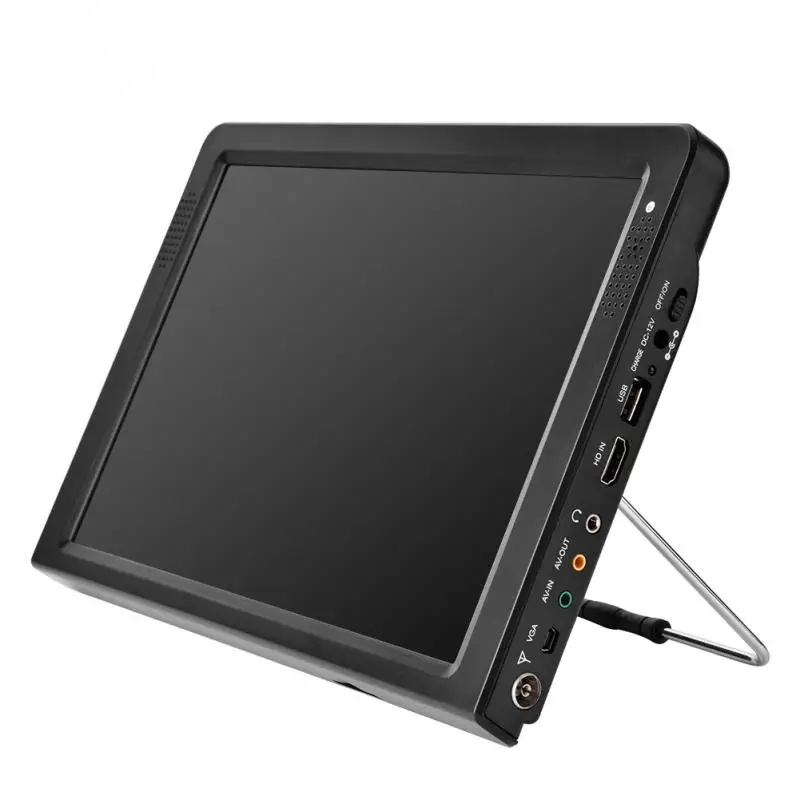 LEADSTAR 12.1 inch Portable TV DVB T2 DVB T Rechargeable Digital TV