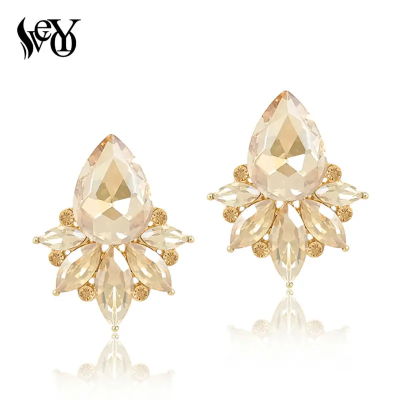 Женские серьги гвоздики Кристалл VEYO элегантные модные украшения|crystal stud earrings|stud earringsstud earrings for women |