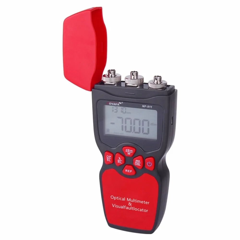 

Noyafa 3-in-1 Handheld Optical Multimeter Multifunction Optical Fiber Tester Optical Power Meter Visual Fault Locator Hot Sale