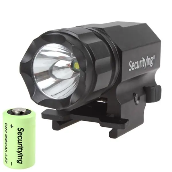 

600LM Outdoor R5 LED Tactical Flashlight P05 with 3.0V 800mA CR2 Battery
