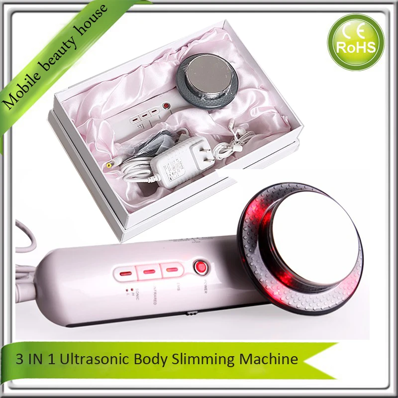3 IN 1 Ultrasonic Fat Burn Anti Wrinkle Weight Loss Far Infrared EMS