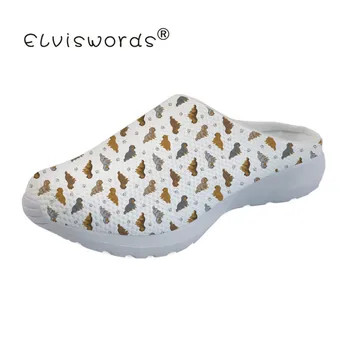 

ELVISWORDS Tiny Dachshunds Prints Women Summer Shoe Comfortable Platform Shoes Chaussures Femme Platform Sandals Gladiator