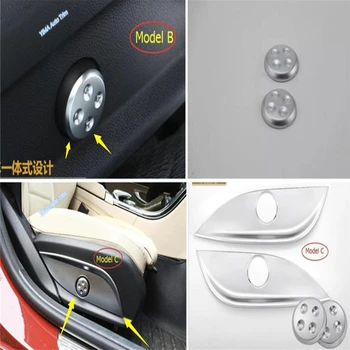

Lapetus Car Styling ABS Seat Adjust Switch Button Cover Panel Cover Trim Fit For Mercedes-Benz C Class W205 2014 2015 2016 2017