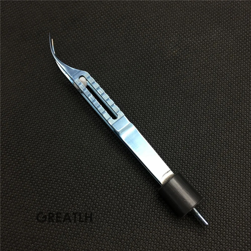 

Surgical ophthalmic instruments Titanium Bipolar Forcep Forcep ophthalmic instrument surgical curved shaft