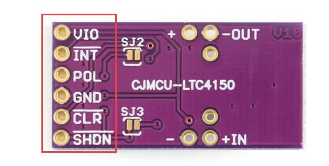 LTC4150 кулоновидный счетчик, датчик обнаружения тока заряда батареи, модуль обнаружения