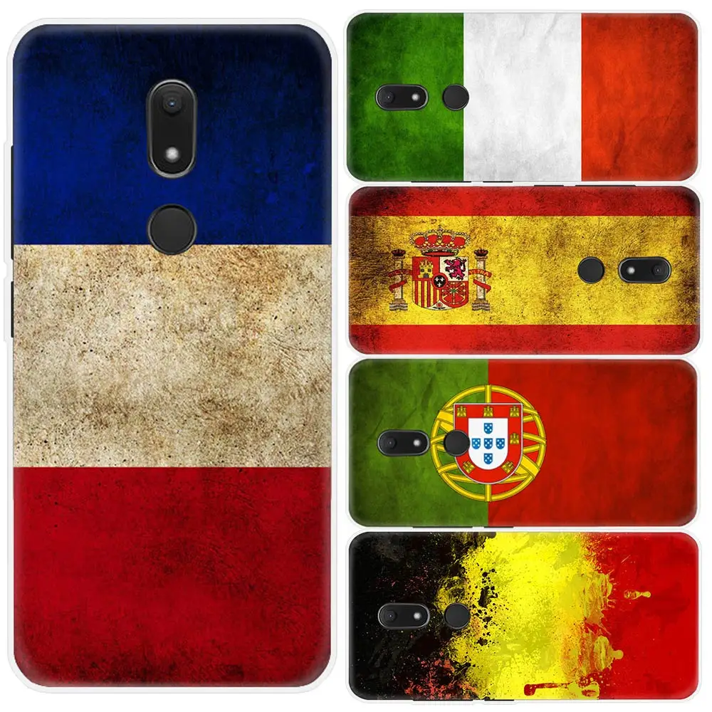 

Flag Phone Case For Wiko View xl prime Lenny 4 Sunny 2 plus Jerry Tommy 2 U pulse lite Wim lite TPU Soft Silicone Back Cover
