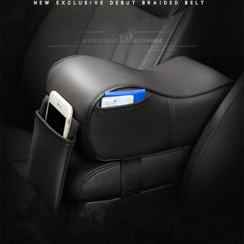 

2018 newest Memory Foam Car Armrest Cushions Armrest Center Consoles Head Neck Rest Pillow Pad for Car Motor Auto Vehicle