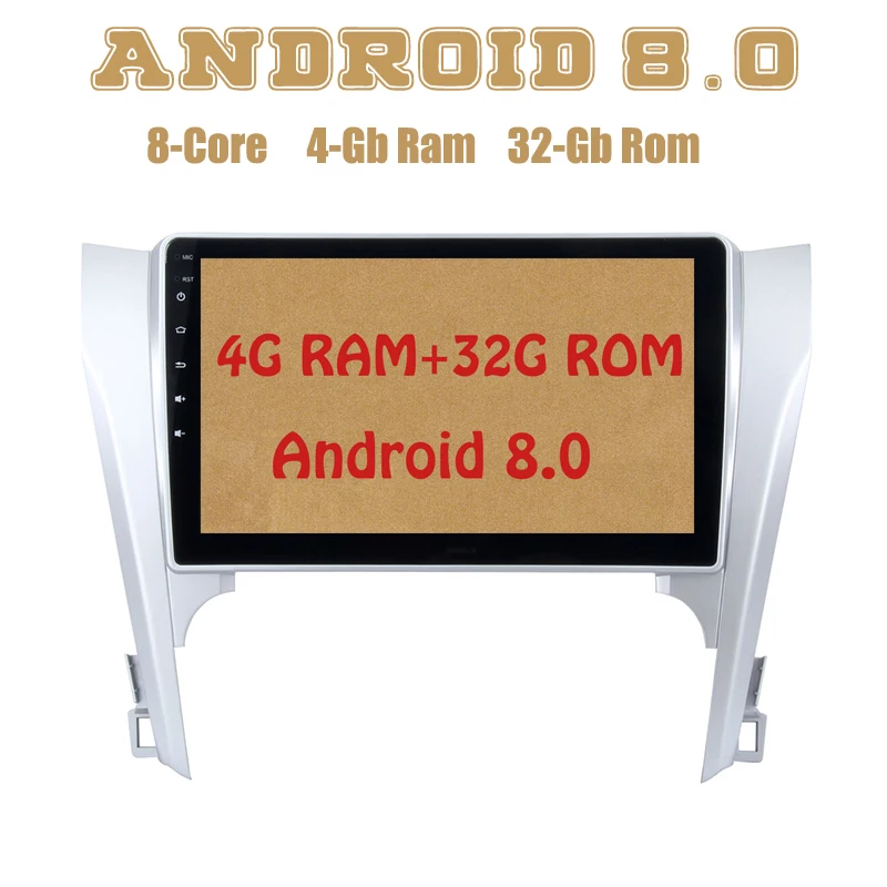

Android 8.0 car radio gps for toyota camry 2012-2014 with Octa core PX5 4G RAM 32G ROM wifi 4g usb Auto Stereo Multimed