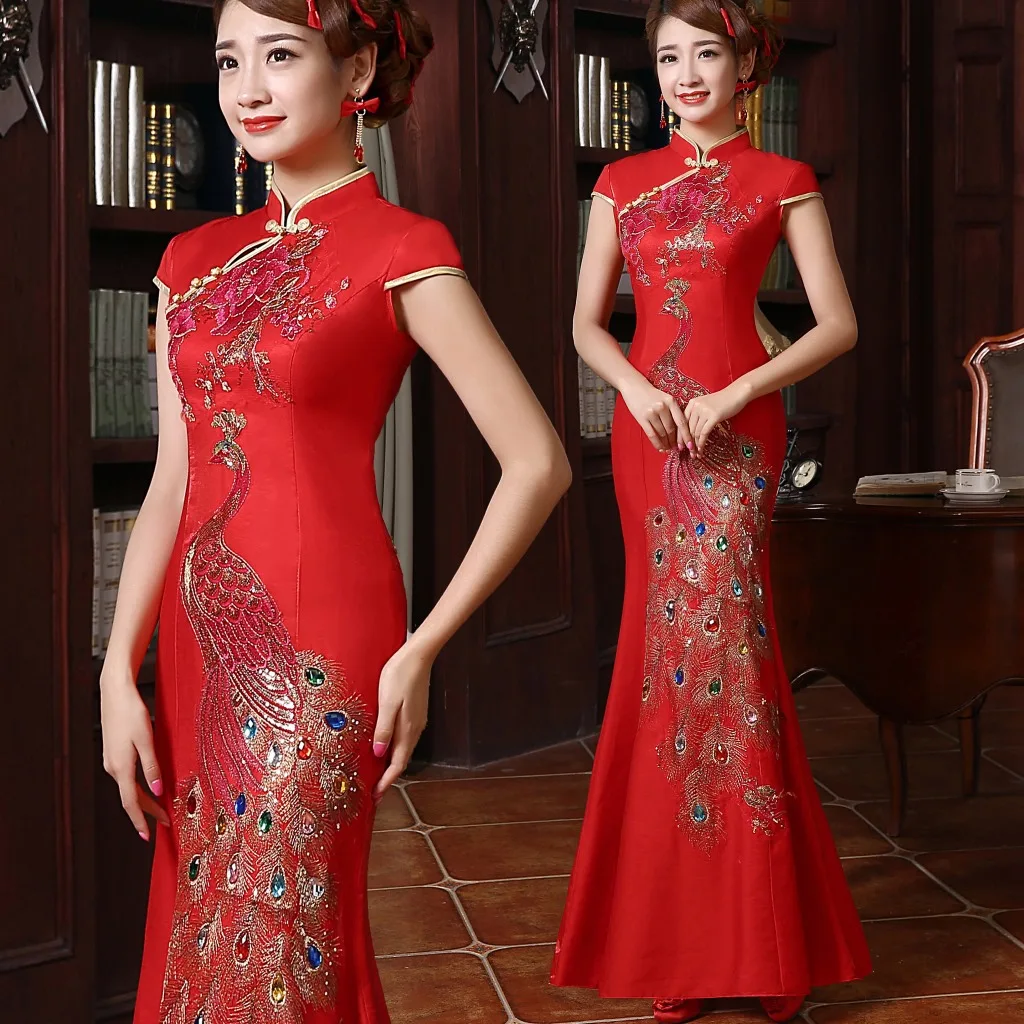 plus size traditional chinese clothing tang suit red tunic men male cheongsam top oriental mens