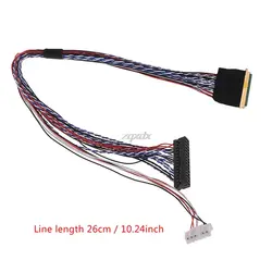 I-PEX 20453-040T-11 40Pin 2ch 6bit LVDS кабель для 10,1-18,4 дюймов светодиодный ЖК-дисплей Панель Z17 Прямая поставка