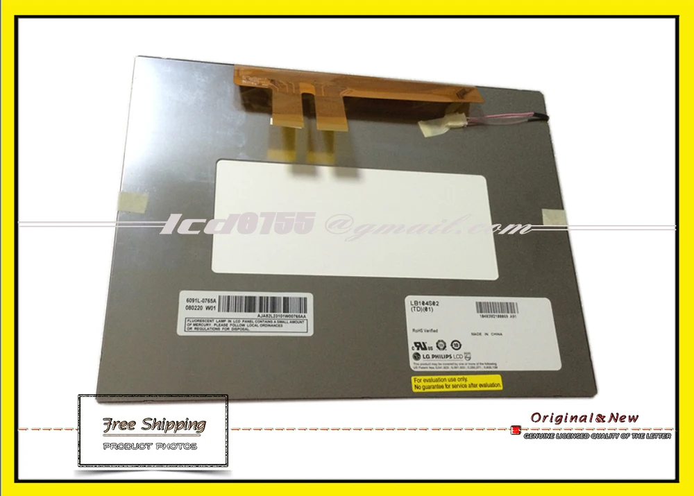 

10.4-inch LCD Screen Panel Display For LG.PHILIPS LB104S02-TD01 LB104S02 800x600
