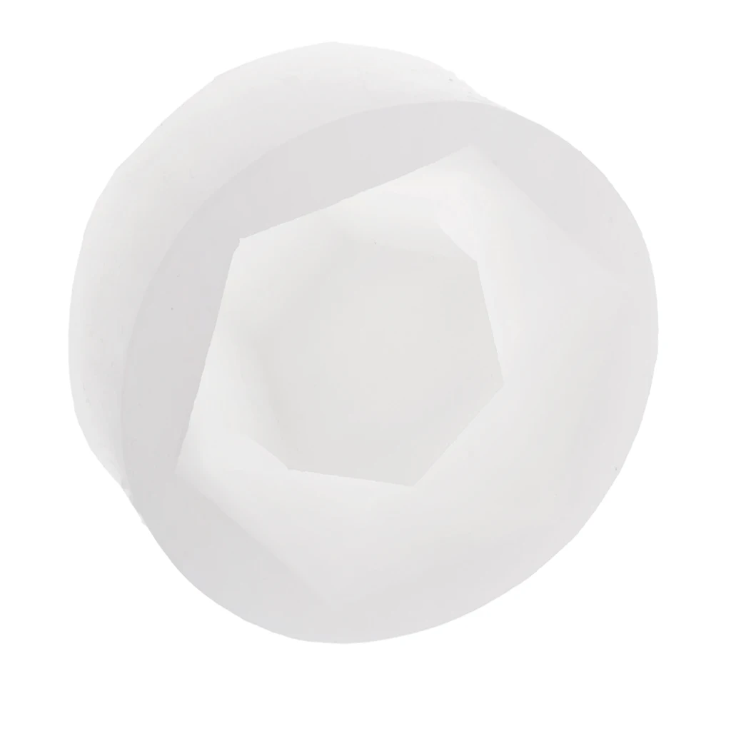 Hexagonal Shape Silicone Mold Mould DIY Ashtray Plaster Cement Mould For Succulent Plants Art Flower Pot DIY Candle Holder Mould
