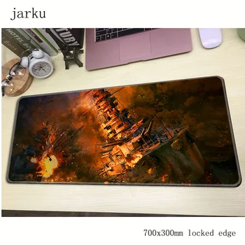 

warship mouse pad gamer 700x300mm notbook mouse mat large gaming mousepad large locked edge pad mouse PC desk padmouse