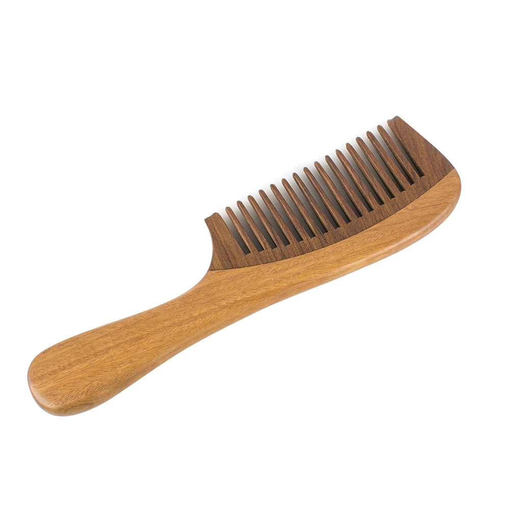 

Green Sandalwood Wide-Tooth Natural Anti-Static Comb