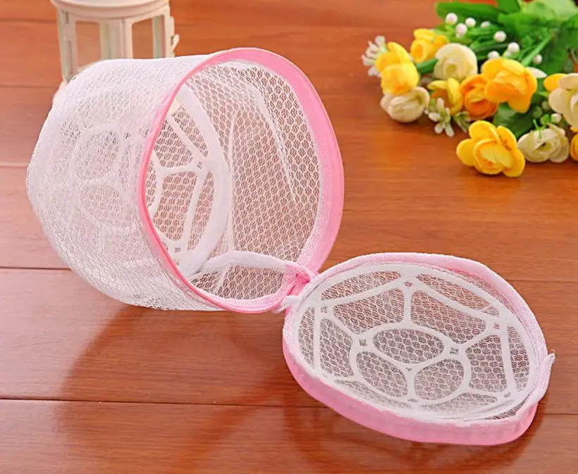 

New Lingerie Washing Home Use Mesh Clothing Underwear Organizer Washing Bag Useful Mesh Net Bra Wash Bag zipper Laundry Bag