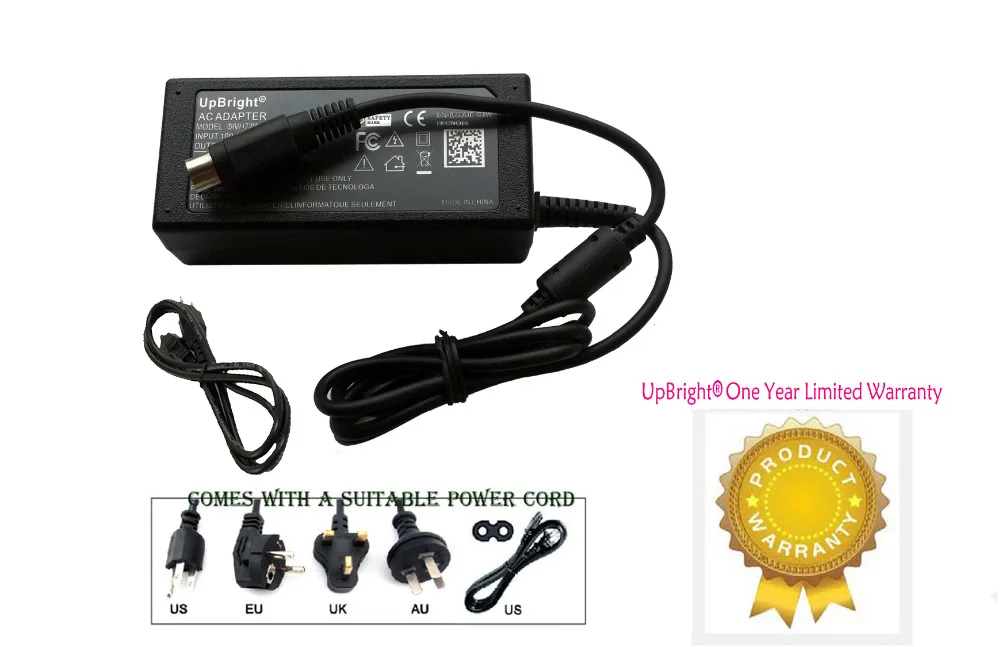 UpBright New AC/DC Adapter Replacement For Tellermate TY CBM-270 Printer Oriex 27AD Power Supply Cord Cable PS Charger Mains PSU 