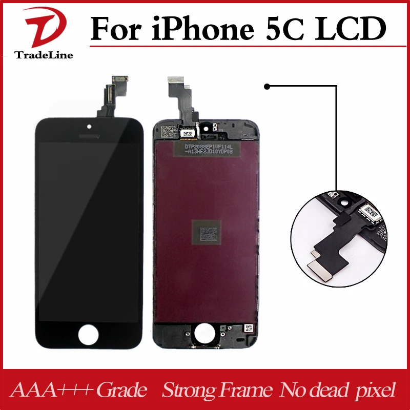 Prix pour 100% Garantie de Remplacement iPhone 5c LCD Digitizer Écran D'origine Pour iPhone 5c Écran lcd Noir 10 PCS/LOT Prix pour 100% Garantie de Remplacement iPhone 5c LCD Digitizer Écran D'origine Pour iPhone 5c Écran lcd Noir 10 PCS/LOT