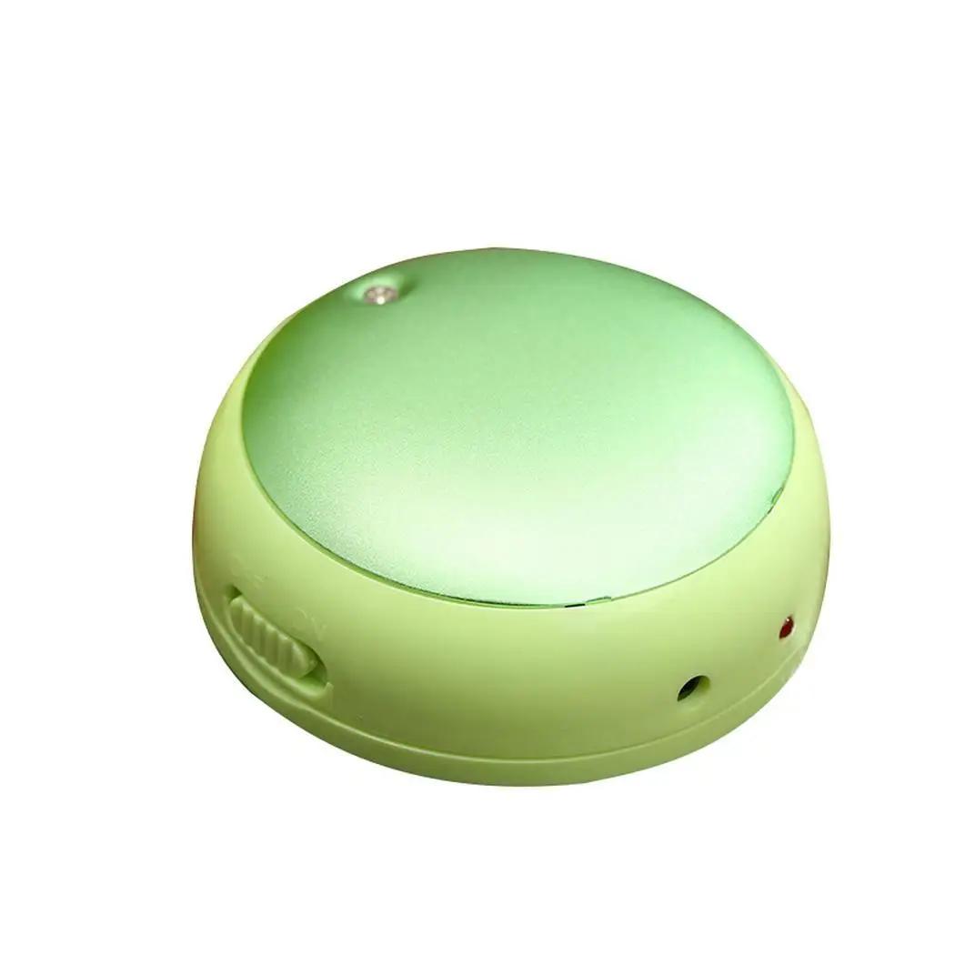 1 шт. маленький USB карманный обогреватель, зарядка для рук, грелка, портативный мобильный источник питания, DC 5(V) 1 A 800 мА, полимерная литиевая батарея с зеркалом - Цвет: green