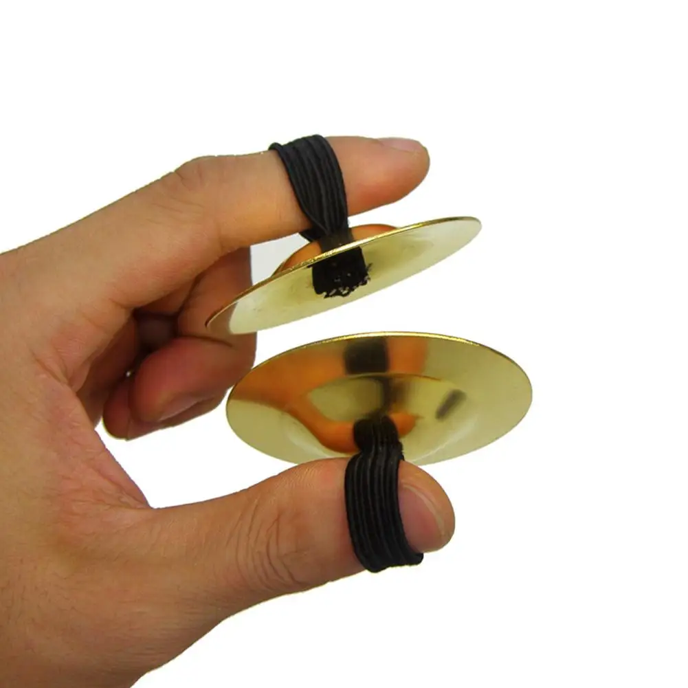 2PCs Finger Cymbal Belly Dance Finger Cymbals Instrument Parts
