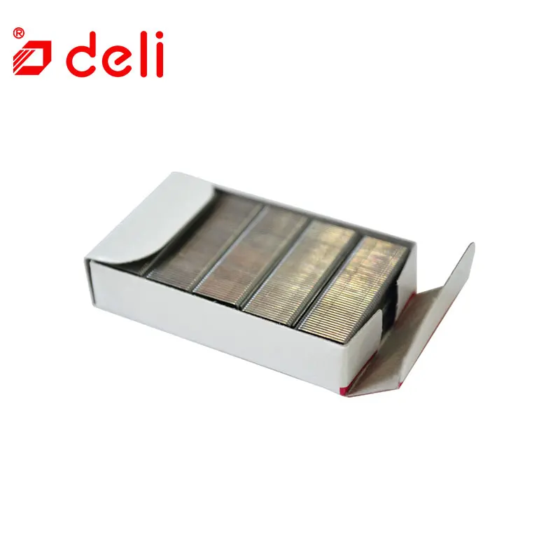 Deli 1000 ⑤ кор. скобы офисный металлический штапель No.10 для степлера горячего