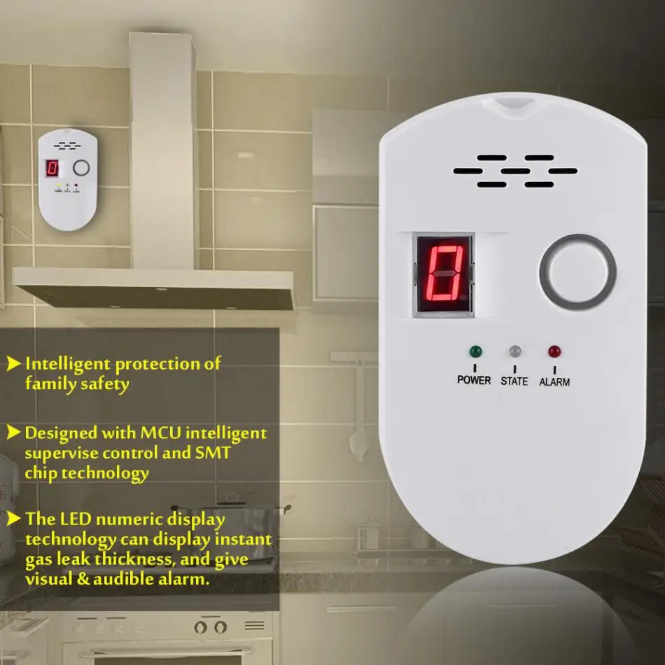 

Precise Coal Natural Gas Analyzer Gas Leak Sensor Location Determine Tester Warning Detector Alarm Sensor Tester