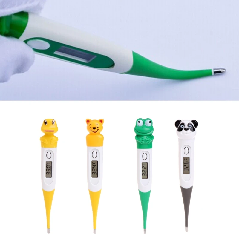 

Cartoon Home Electronic Digital LCD Fever Medical Thermometer Baby Body Temperature