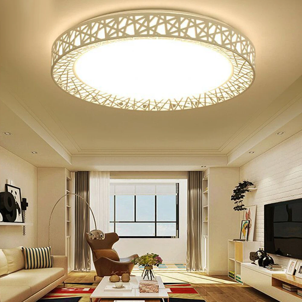 

24W 17CM LED Ceiling Light AC220V Bird's Nest Shape Led Ceiling Lamp Flush Mount Bedroom Fixture Lamp For Living Room