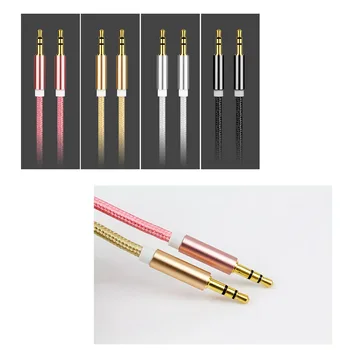 

centechia Male to male 3.5mm audio aux cable 1m jack to 3 . 5 mm jack Car aux cable for iPhone headphone beats aux cord MP3/4
