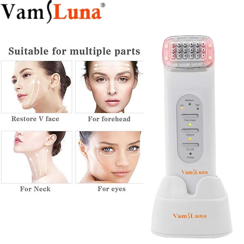 Günstig Radio Frequenz Fernen Infrarot Dot Matrix Thermage Gesichts Maschine für Anti aging Falten Entfernung Ernährung Führenden in Haut heben