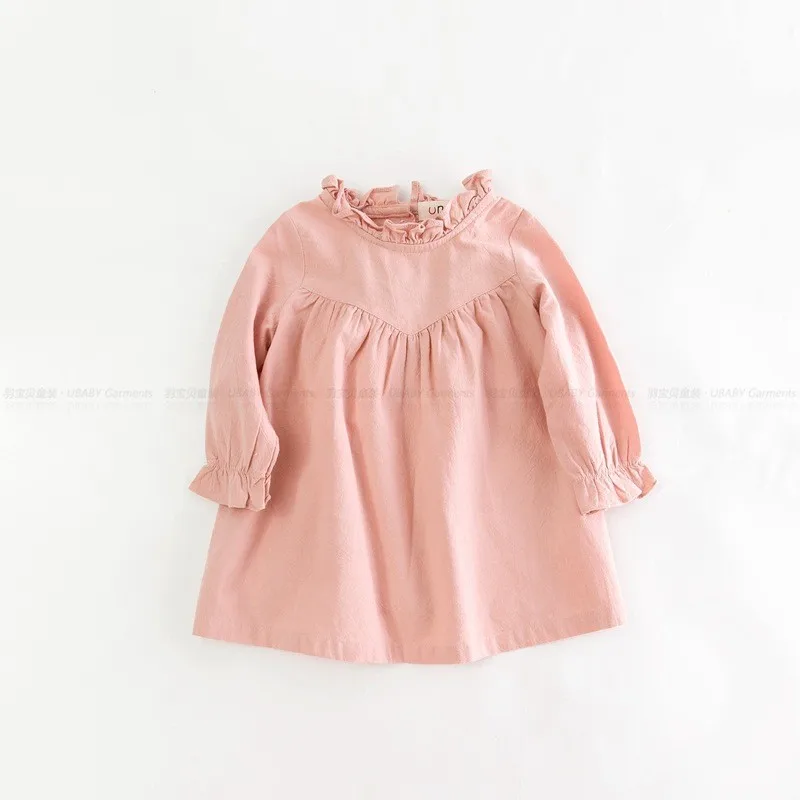 baby pink shirt dress