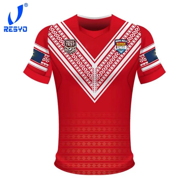 RESYO 19 TONGA LEAGUE RUGBY JERSEYS