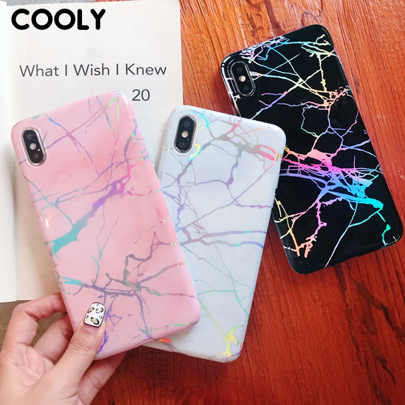 COOLY Lader мраморный чехол для huawei P20 Lite mate 20 Pro Nova 3i 3 3e 2S задняя крышка карамельного
