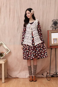 

cotton maxi abiti donna tunique femme vestidos longo punk peplum vintage dames jurken robe longue femme kleding lolita dress