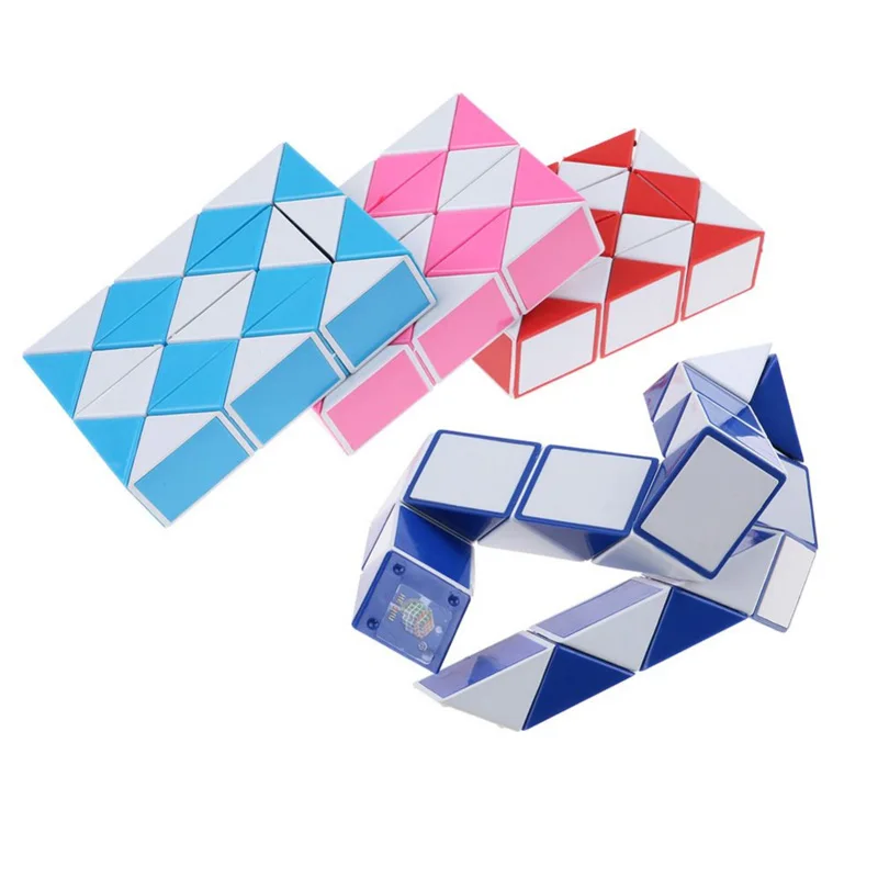 magic ruler snake magic ruler twisted puzzle Blue&Green&Pink&Orange professional toys children