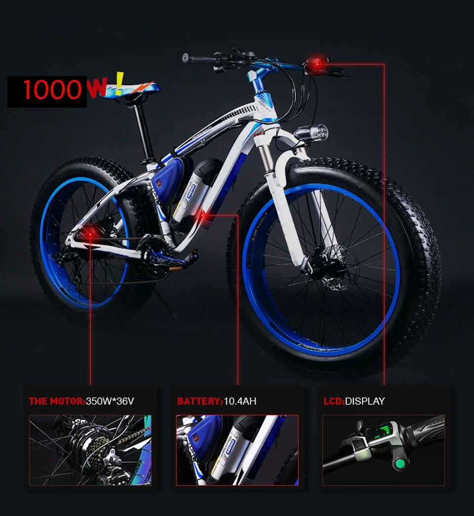 36v 10.4ah electric bike__