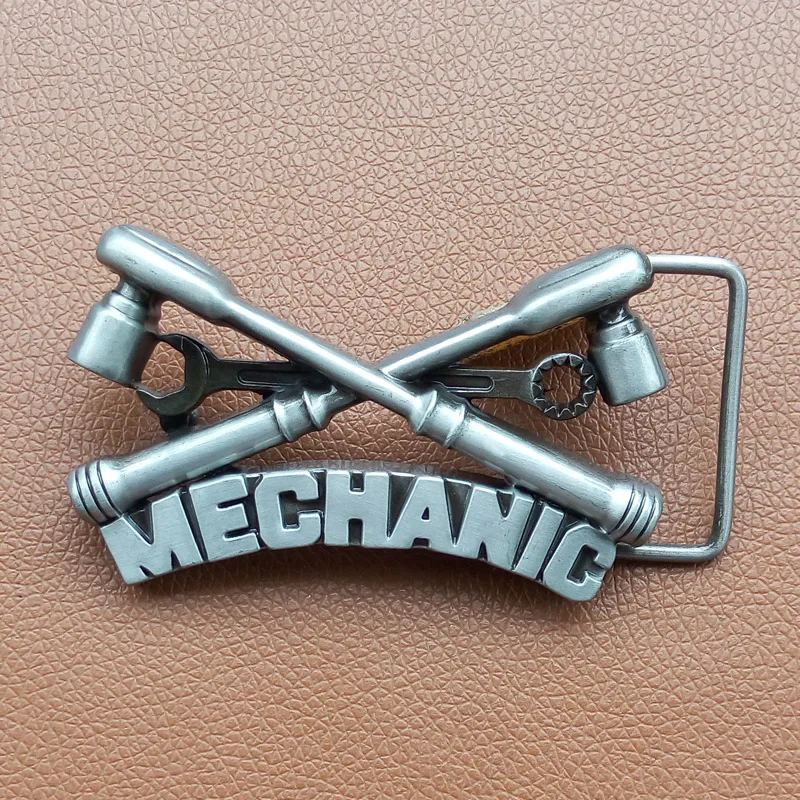 

T-DISOM Auto Mechanic Tools Belt Buckle Repair Man Technician Belt Buckle with high quality suitable for 4cm good plating buckle