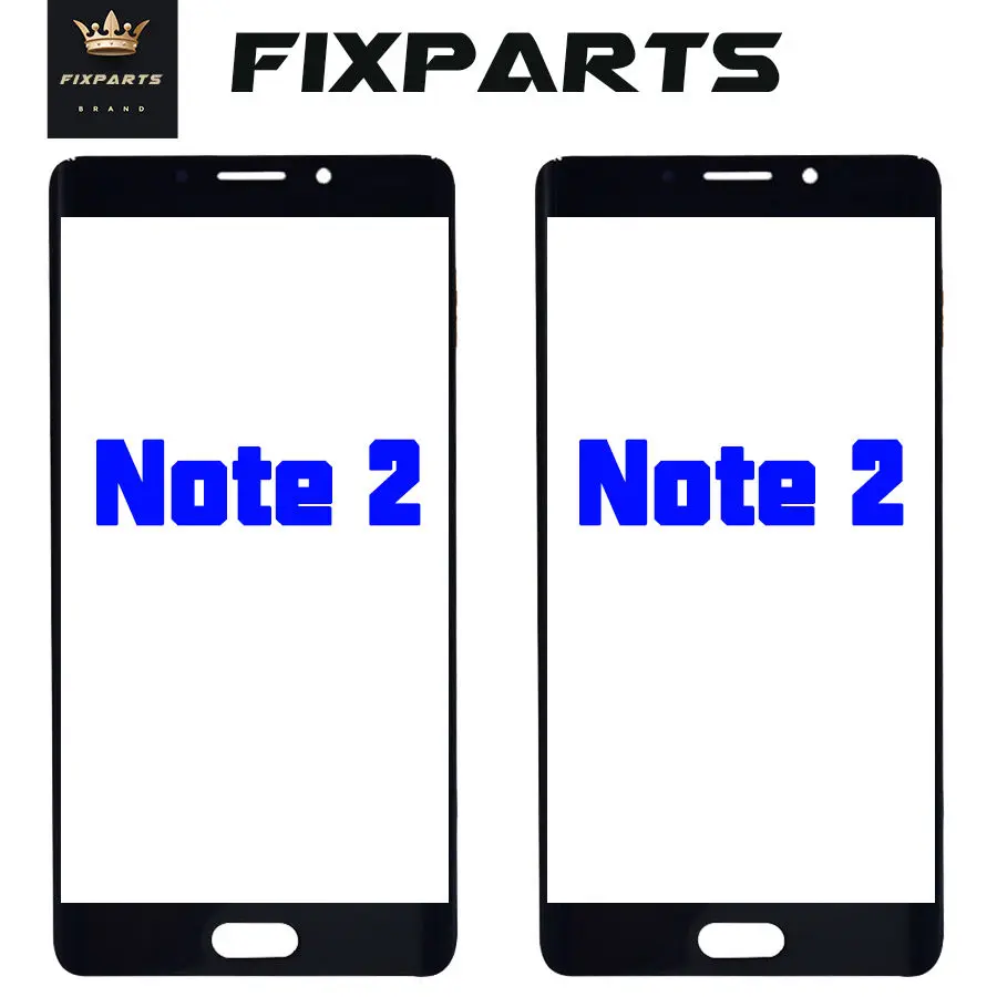 New Genuine Original Black For Xiaomi Mi Note2 Note 2 Front Glass 5.7 Touch Screen LCD Outer Panel Lens Repair Part Mi Note 2 (1)