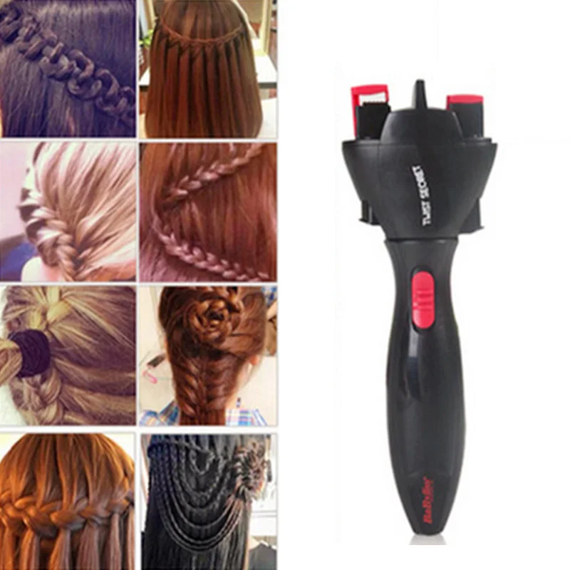 

Fashion Braiding Tools Twist Braid Automatic Braiding Machine Fast Disk Hair Electric Diy Head Tie Braiding Device
