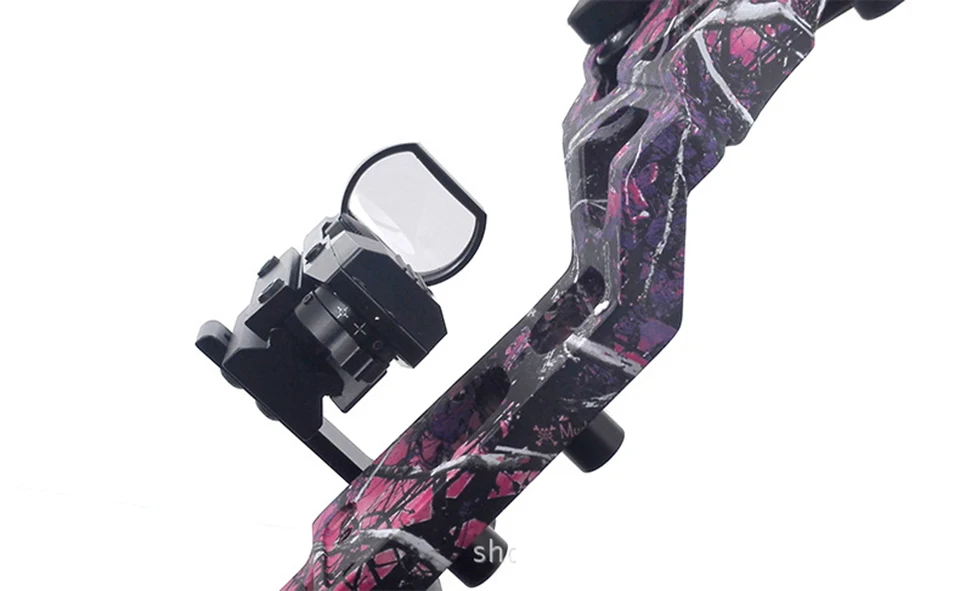 Compound Bow Scope Laser Rail Mount Adapter of Aluminum Alloy Archery