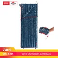 Naturehike сверхлегкий Opalus туннельный тент для 3 человек 20D/210T тканевый кемпинговый тент с бесплатным следом NH17L001-L