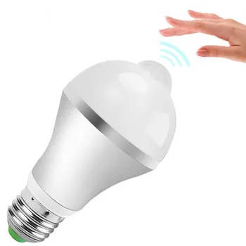 

Worldyea motion sensor light bulb, 9W E27 pir sensor light Lamp Auto Switch Night Light for Indoor Hallway Stairs outdoor Garage