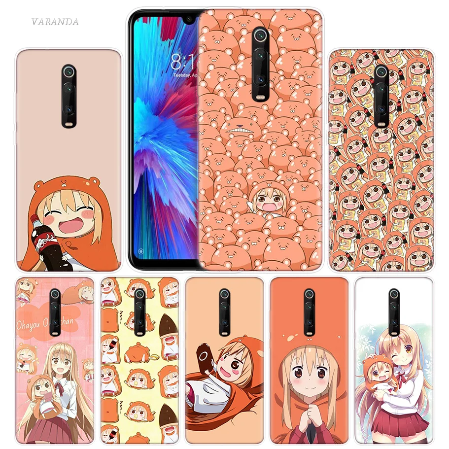 

Himouto Umaru Chan Case for Xiaomi Redmi Note 7 7S K20 Y3 GO S2 6 6A 7A 5 Pro MI Play A1 A2 8 Lite Poco F1 Silicone Phone Bags