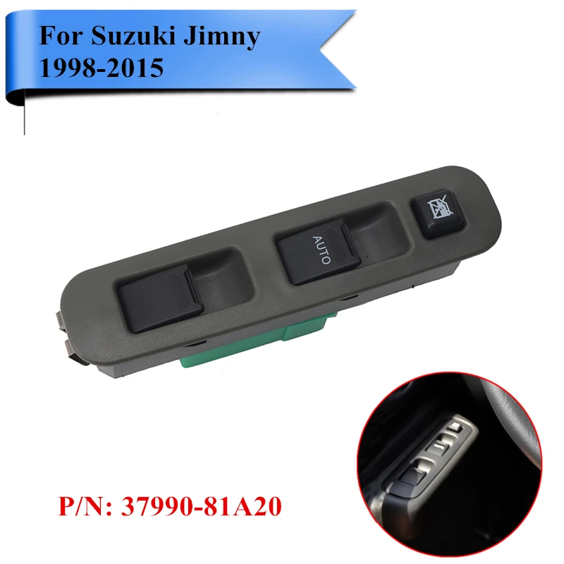 Driver Side Master Control Electric Power Window Switch Control Button