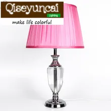 Qiseyuncai Европейский Романтический Теплый светодиодный светильник Настольная лампа диммер современный минималистичный креативный ночной Светильник для спальни