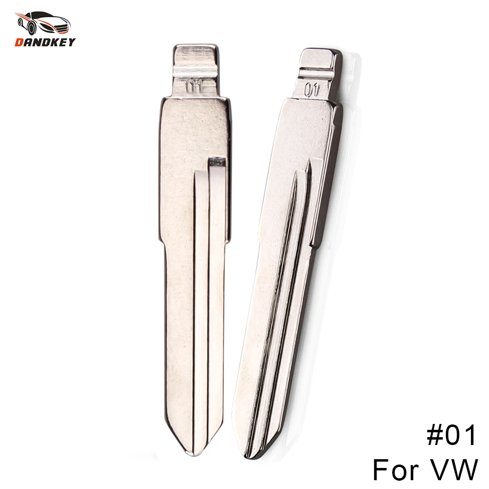 

Dandkey Universal Remotes Flip Blade 01# For KD Remote HU49 Blade For VW Jetta Santana For Audi For Skoda Fob No.01 Blade