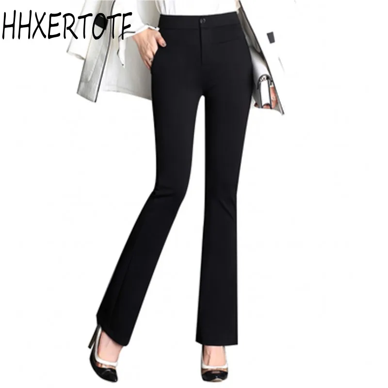 Брюки Стрейч Женские С Высокой Талией Купить