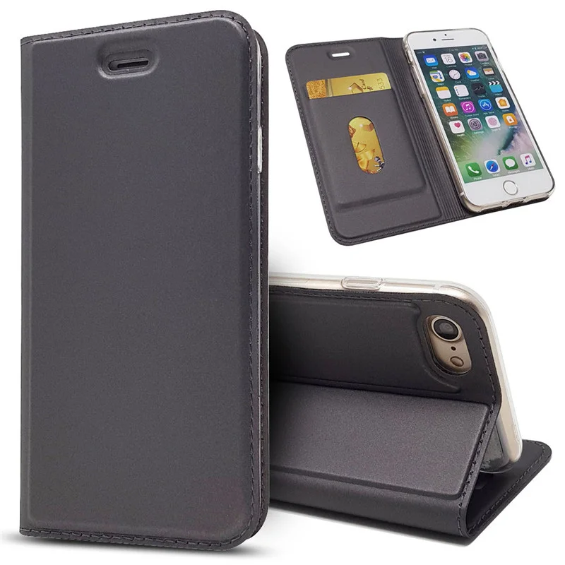 Магнитный поглощающий кожаный флип чехол Чехлы покрытие телефон аксессуары для iPhone 11 Pro X XR XS MAX 8 8Plus 7 6 6S Plus 5G 5S SE